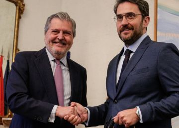 Màxim Huerta toma la posesión de la cartera del Ministerio de Cultura y Deporte.