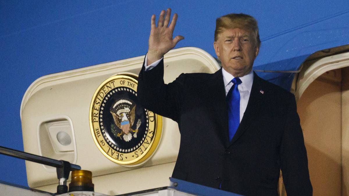 Trump llega ayer a Singapur tras el G7.