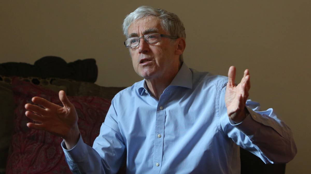 Paul de Grauwe, durante la entrevista.