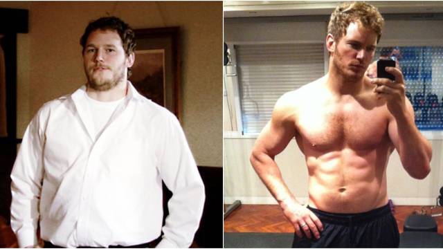 Chris Pratt: así perdió 36 kilos el actor más taquillero del momento