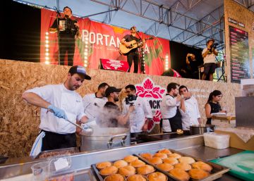 En PortAmérica grupos y cocineros comparten protagonismo