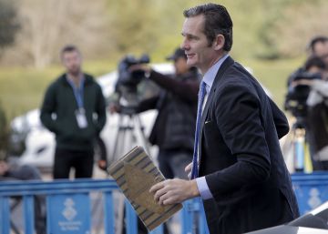 Iñaki Urdangarin, a la entrada de los juzgados de Palma durante el juicio del 'caso Nóos' en marzo de 2016.