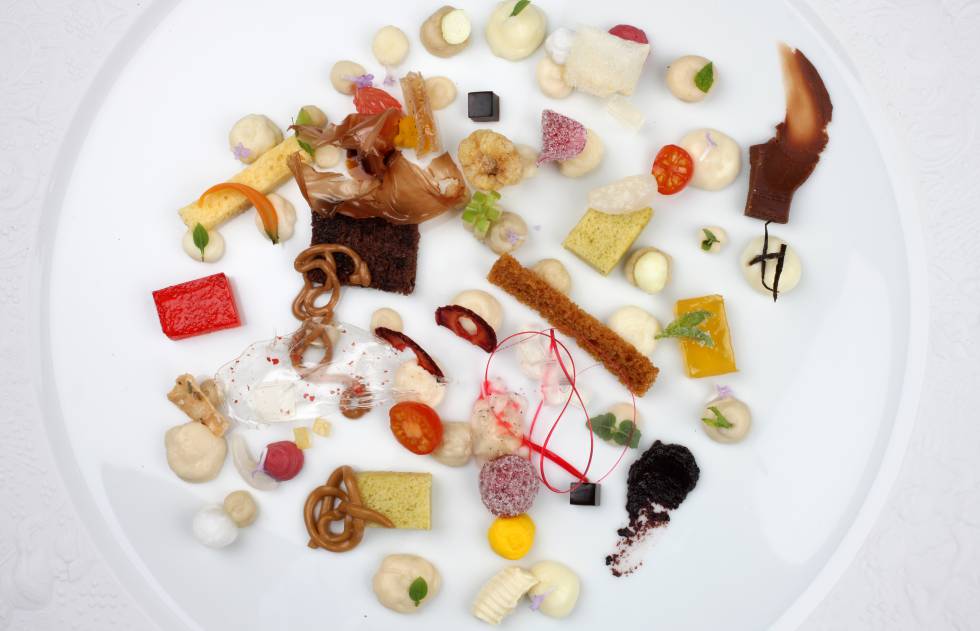 'AnarquÃ­a', postre de Jordi Roca para El celler de Can Roca.