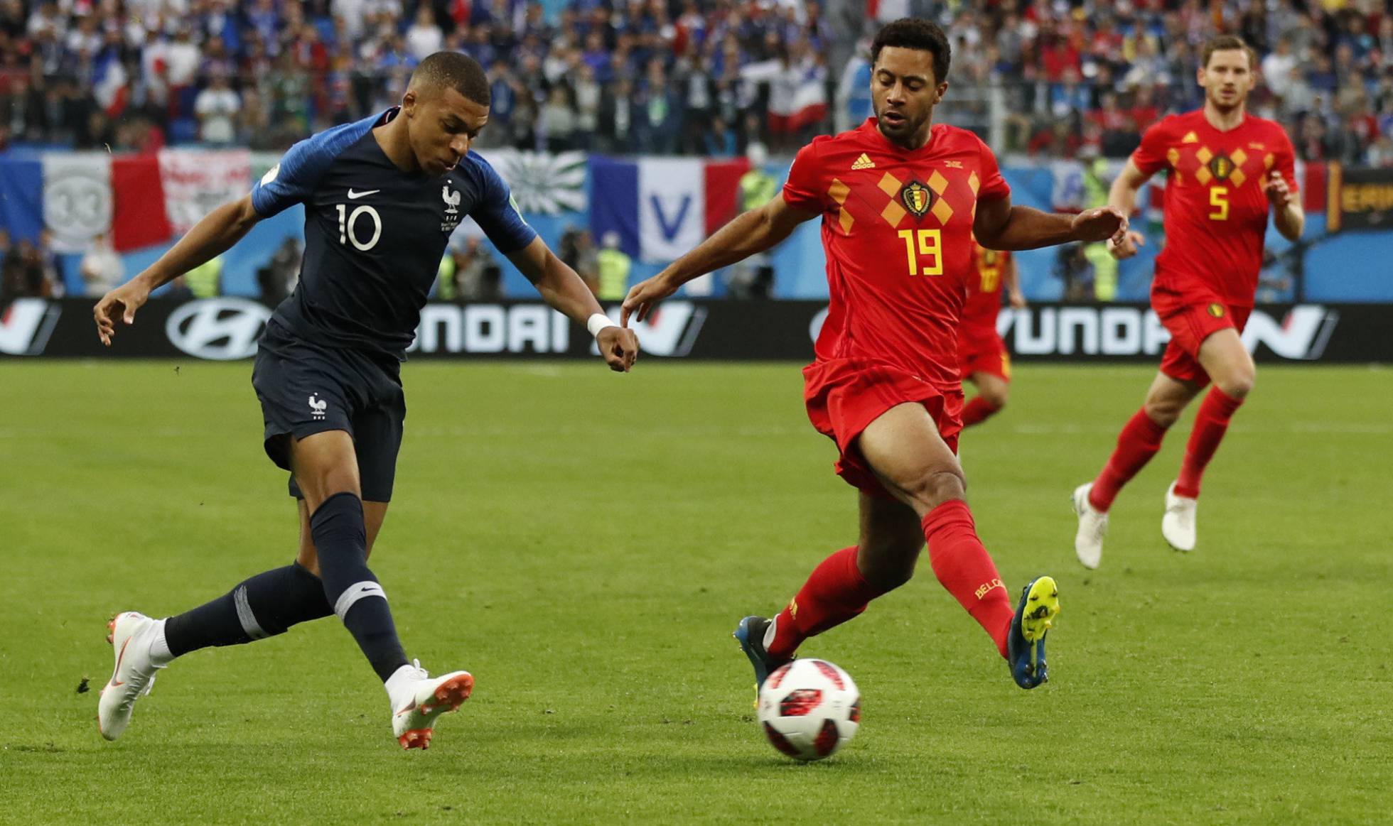 Fotos Francia Bélgica las mejores imágenes del partido Actualidad