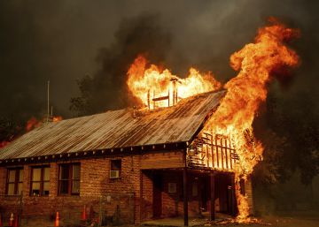 Miles de personas evacuadas por un incendio de California
