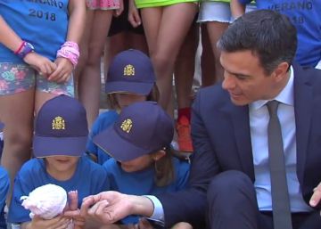 Pedro Sánchez, guía turístico en La Moncloa