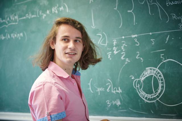 El alemán Peter Scholze.