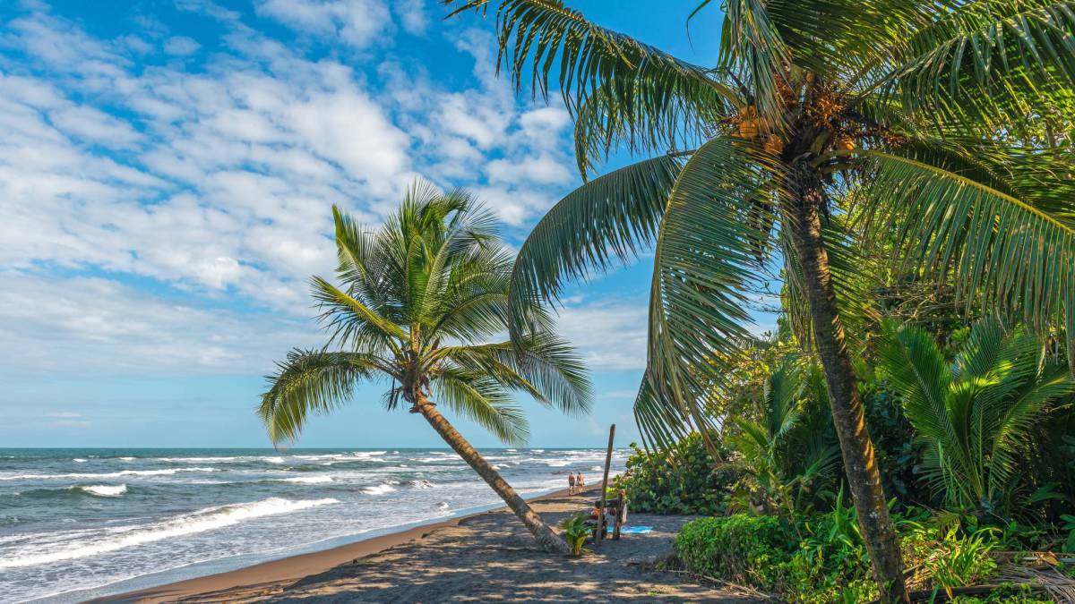 Playa de Tortuguero, en Costa Rica.