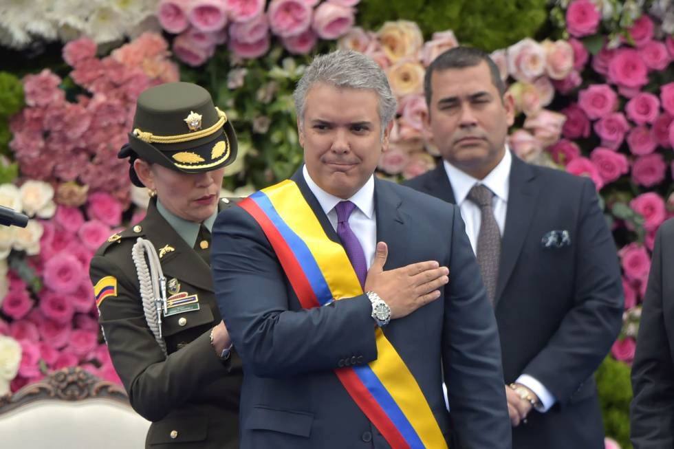 Fotos: La investidura de Iván Duque como presidente de Colombia, en  imágenes | Internacional | EL PAÍS