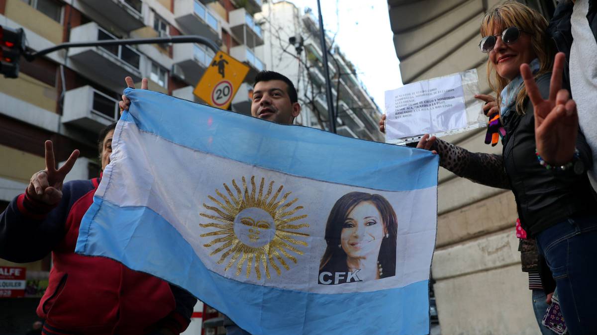 Seguidores de Cristina Fernández.