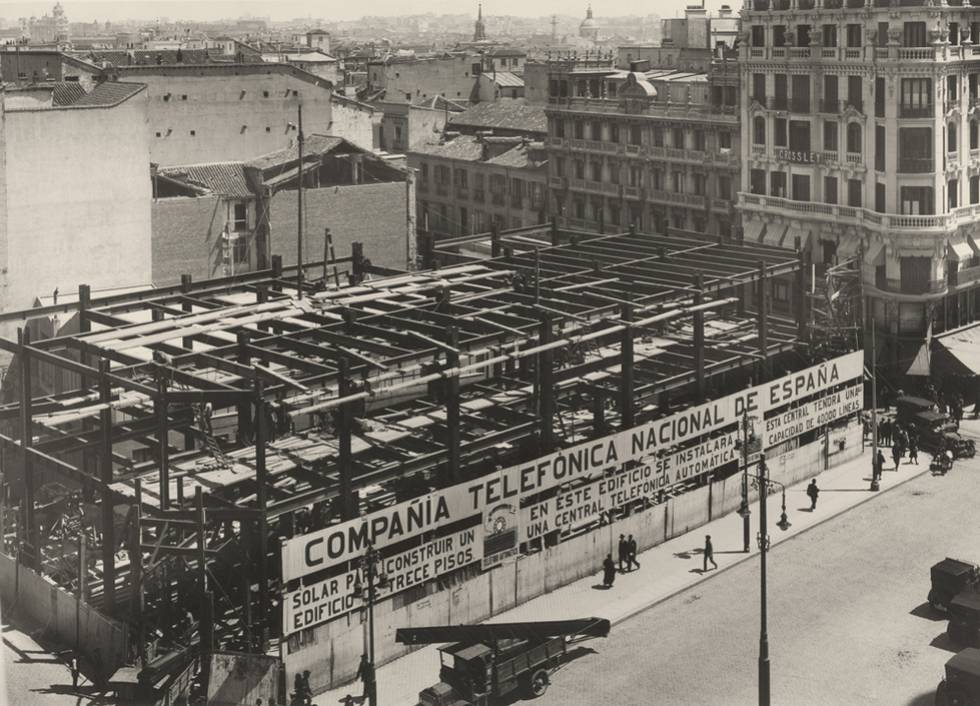   FOTOGALERÍA:   La historia del edifcio de Telefónica.