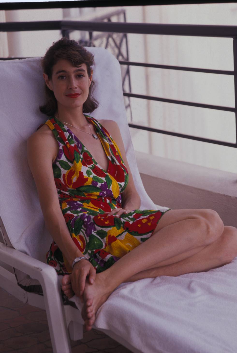 Sean Young, una de las promesas de Hollywood de los ochenta, en una imagen tomada en Cannes en 1990.