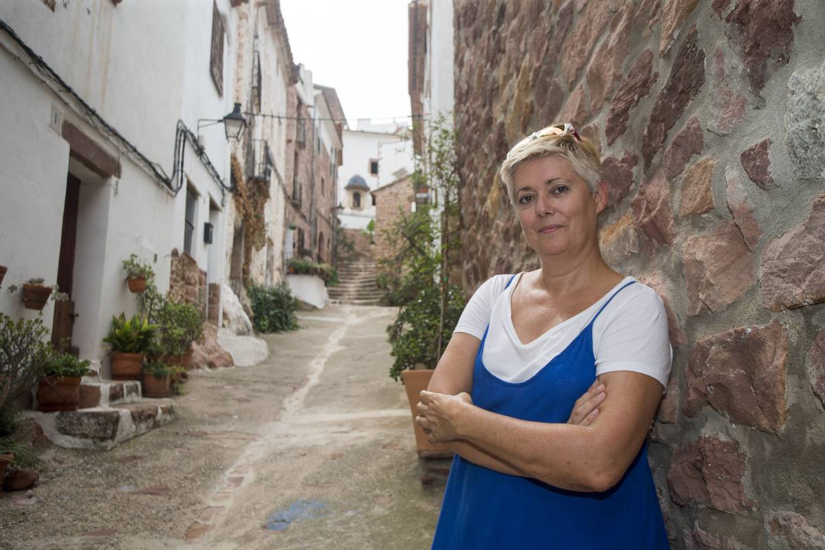 Susana Meseguer, guía turística aficionada denunciada por la Consellería de Turismo.