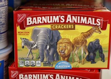 El circo Barnum libera a sus animales... de sus cajas de galletas