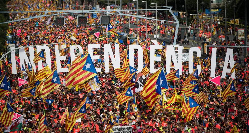 Resultado de imagen de diada catalana 2018