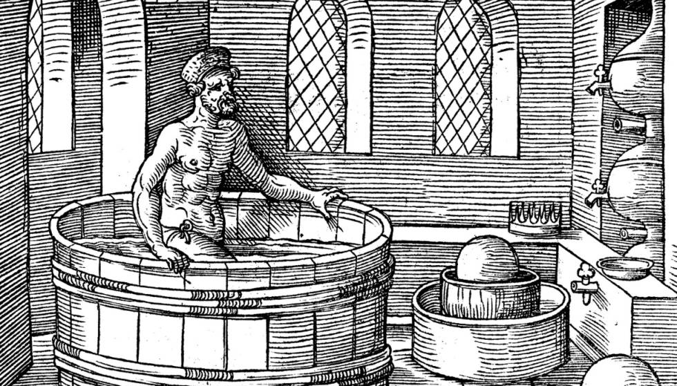 La bañera de Arquímedes, un objeto emblemáticamente vinculado al avance de la ciencia.