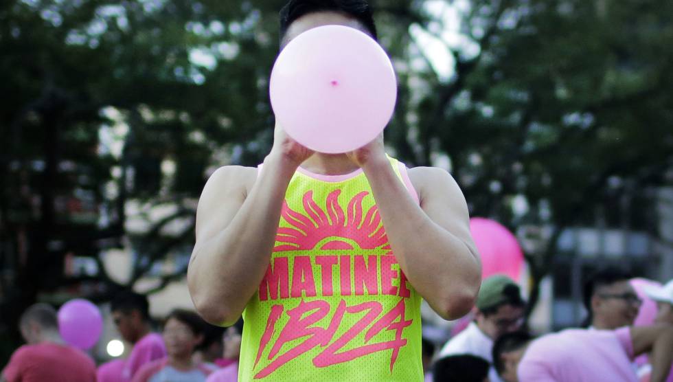 CelebraciÃ³n del orgullo gay, este aÃ±o, en Singapur.