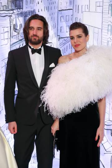 Carlota Casiraghi y Dimitri Rassam en el baile de la rosa de Mónaco en 2018. 