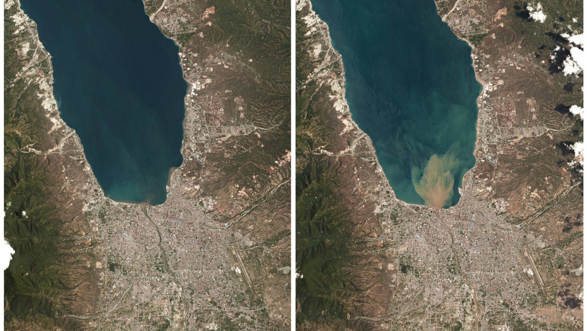 Fotos El Antes Y El Despues Del Terremoto Y El Tsunami En