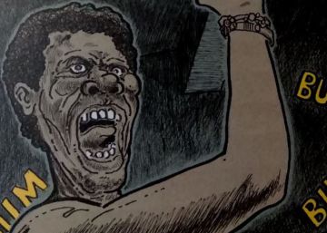 Ramón Esono dibuja la cárcel