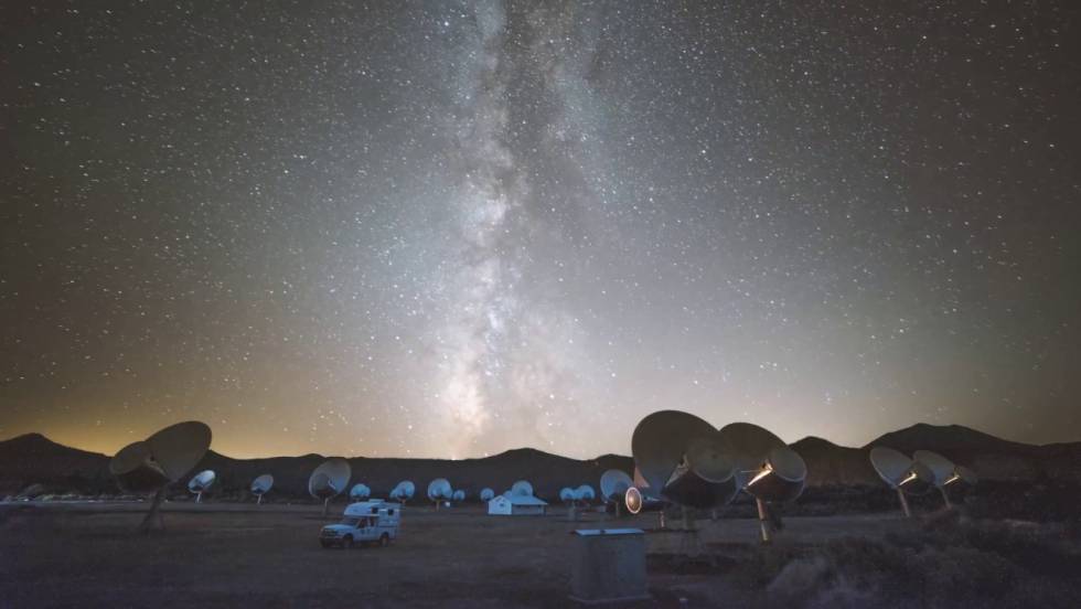 Telescopios Allen que buscan vida inteligente en el universo