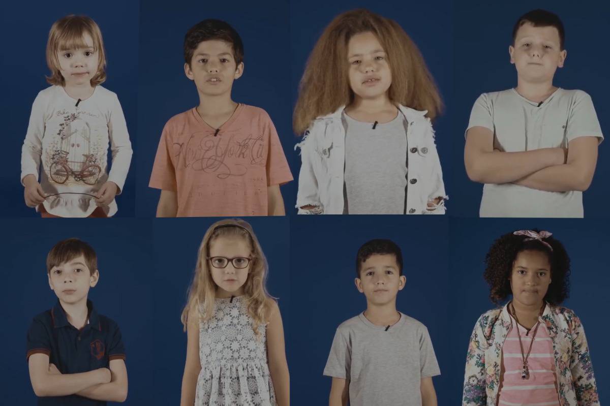 Los niños explican Jair Bolsonaro