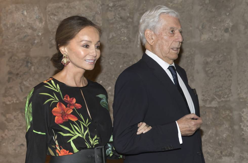 vargas llosa e Isabel Preysler