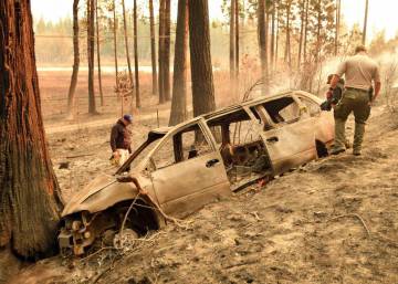 Paradise, arrasada por las llamas