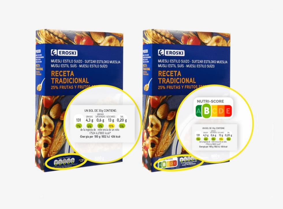 Como Funciona Nutriscore El Nuevo Etiquetado De Alimentos Criticas Y Virtudes Del Semaforo Nutricional Buenavida El Pais