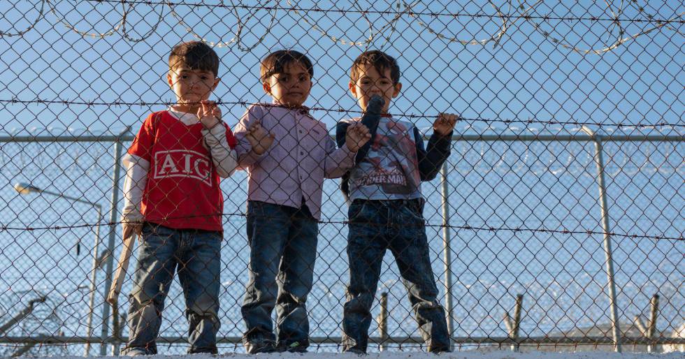 Refugiados en Lesbos