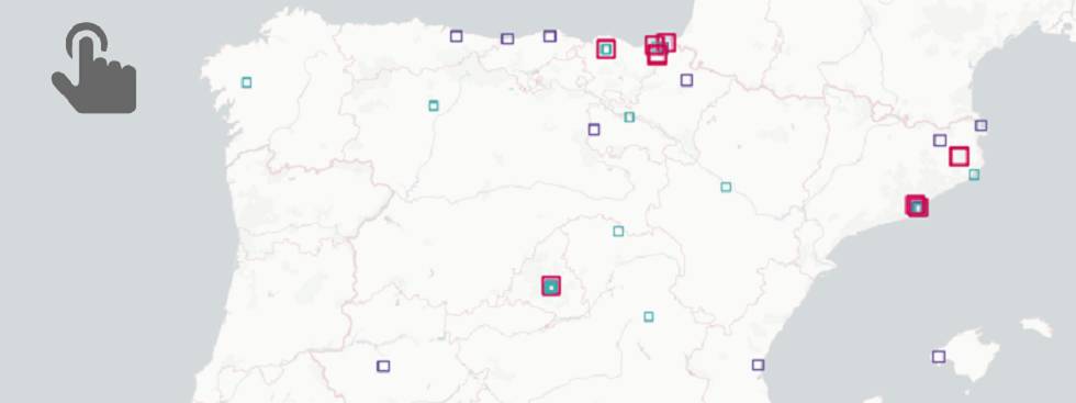  MAPA | ¿Dónde están los nuevos estrellas Michelin españoles? 