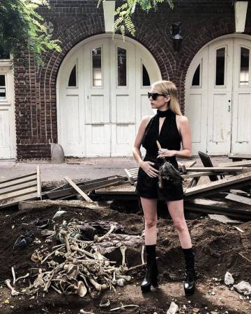 Madison Montgomery, la bruja fashionista que interpreta Emma Robertsrn en 'American Horror Story: Apocalypse'.