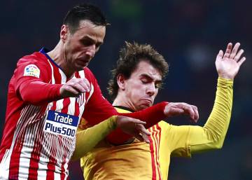 El Atlético reacciona ante el miedo al batacazo