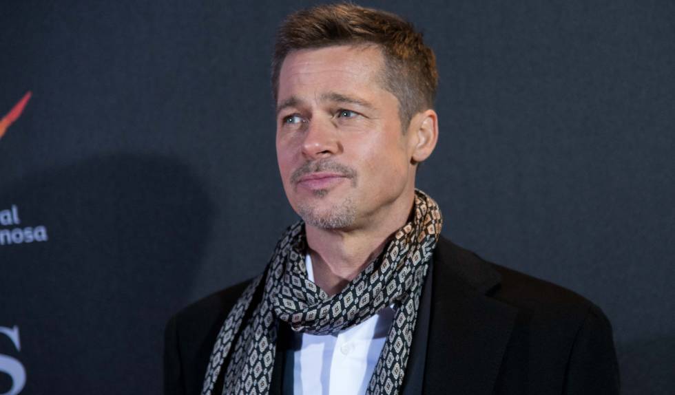 Brad Pitt attends, en el estreno de 'Aliados' en madrid, en 2016.