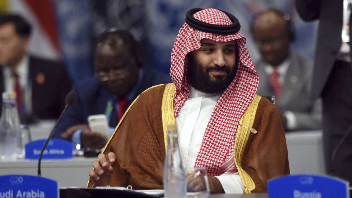 El príncipe heredero saudí, Mohamed bin Salmán.