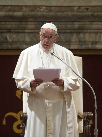 El papa Francisco, el pasado 21 de diciembre en el Vaticano.