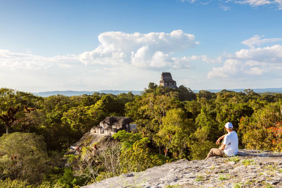 Ruinas mayas de Tikal, en Guatemala.
