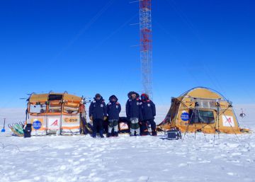 El Trineo de Viento llega a una base polar abandonada hace medio siglo