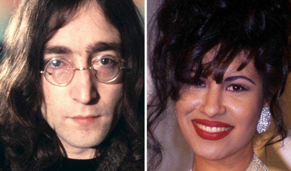 John Lennon y Selena Quintanilla. 