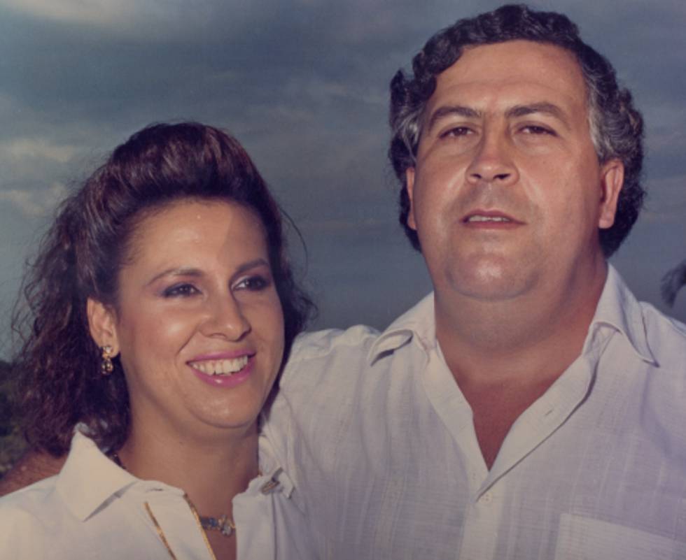 María Isabel y Pablo Escobar.