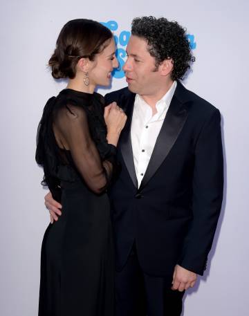 Maria Valverde y Gustavo Dudamel, en Los Ángeles el pasado septiembre.