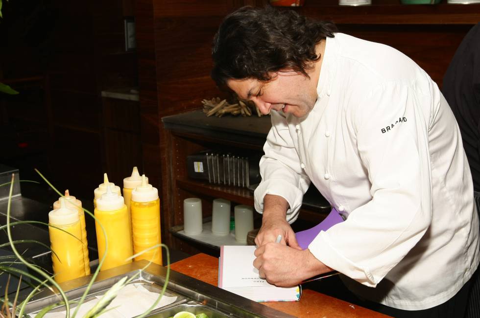 Gastón Acurio, en su restaurante.