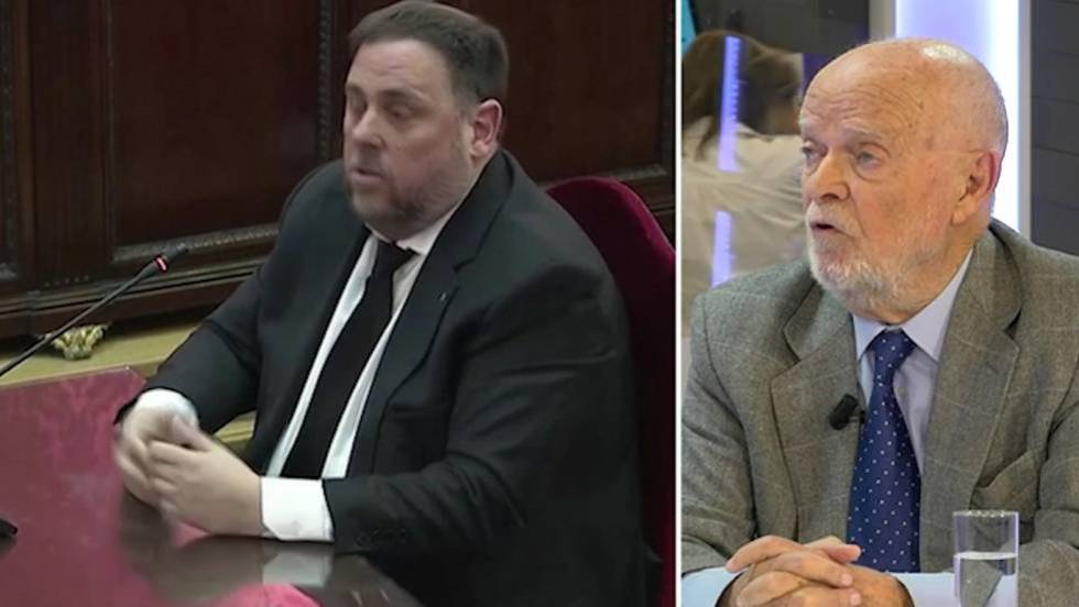 Martín Pallín, magistrado emérito del Supremo: “Junqueras se equivoca al  contestar solo a preguntas de su abogado”