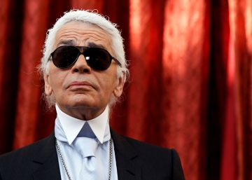 El diseñador Karl Lagerfeld, en París, en 2010.