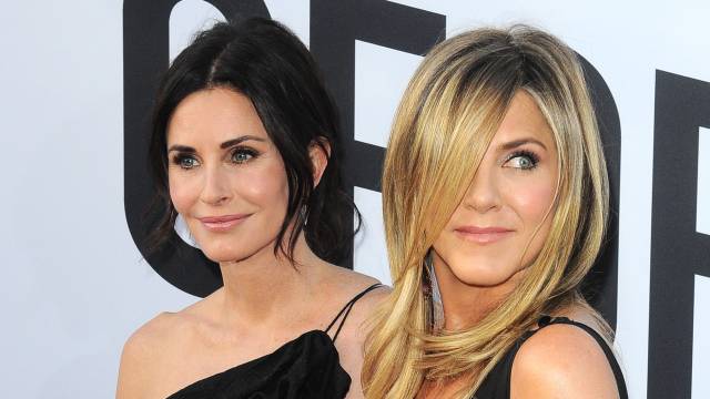 Courteney Cox y Jennifer Aniston.