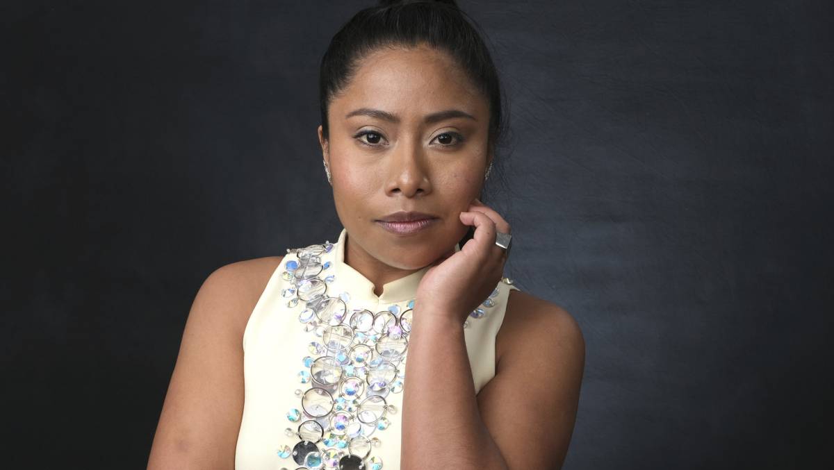 Yalitza Aparicio, en Los Ángeles, en febrero.