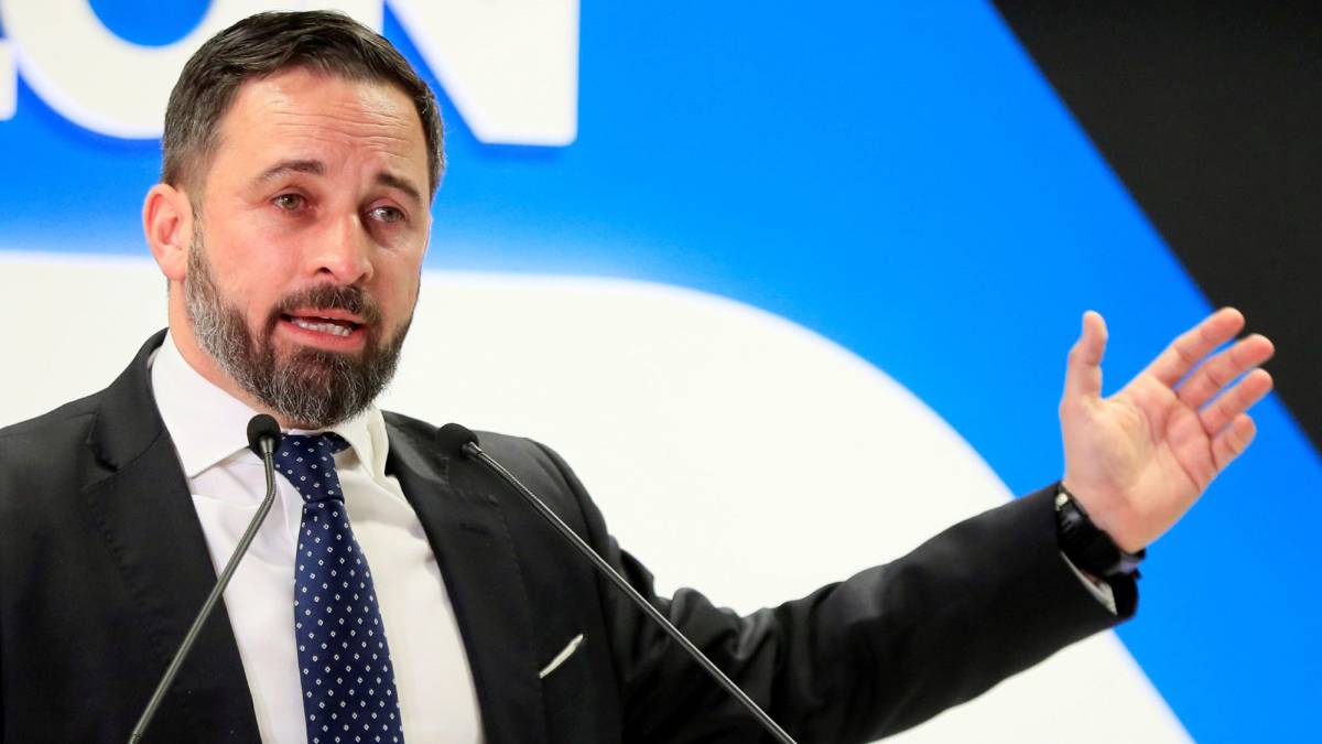 Abascal, en un acto público.