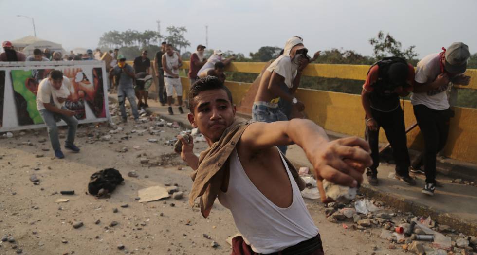 Enfrentamientos en la frontera entre Colombia y Venezuela este fin de semana.