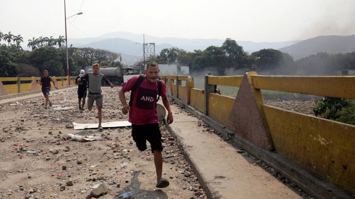 Un puente entre Colombia y Venezuela.