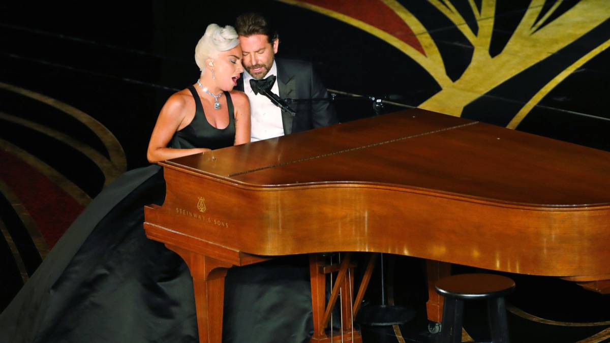 Lady Gaga y Bradley Cooper, en los Oscar.
